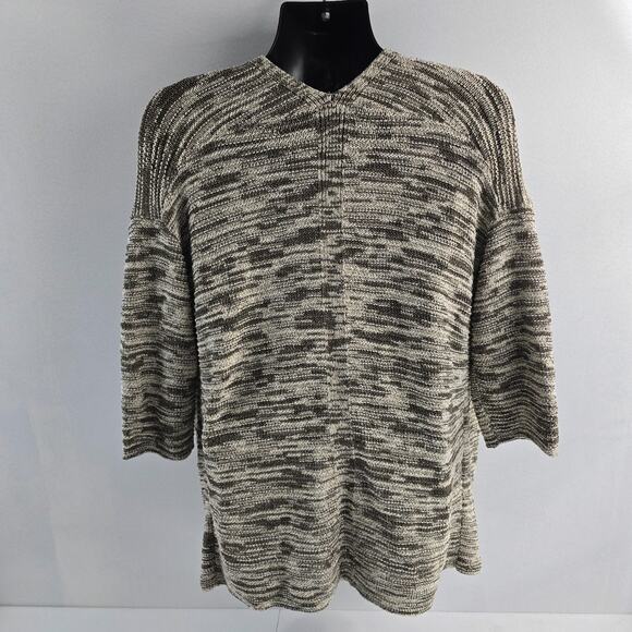 NWT Pure Jill Women’s‎ Open Front Cardigan Sweater XS Shale Cream 6761 - Picture 2 of 9